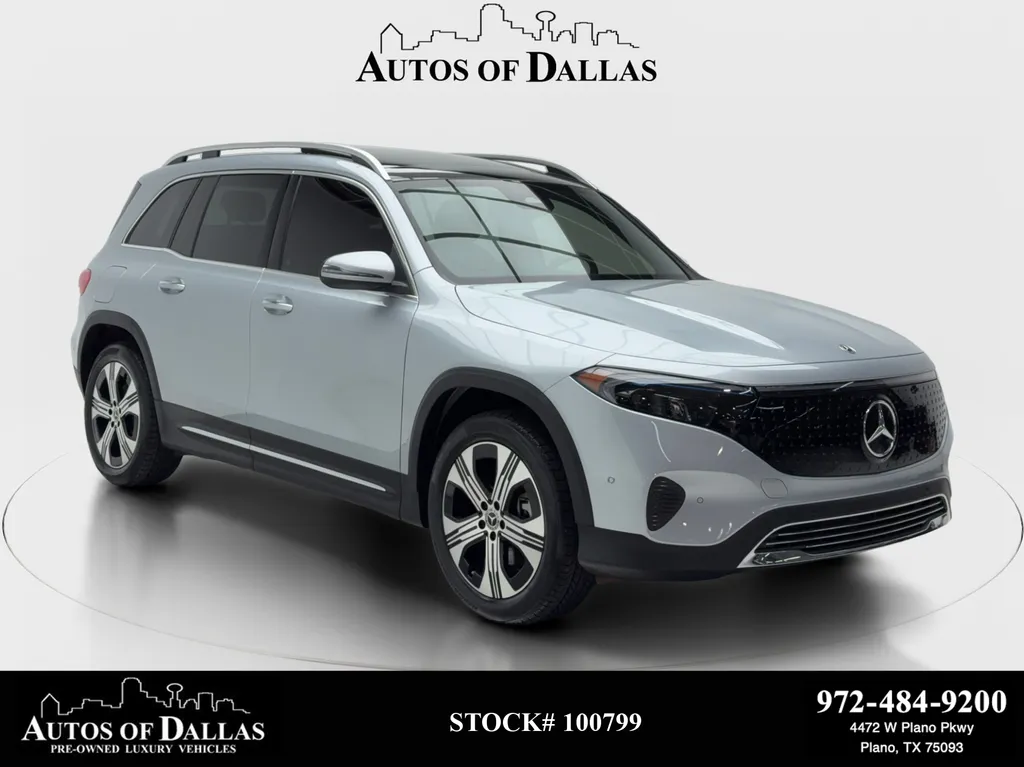 Silver 2024 Mercedes-Benz EQB 300 NAV,CAM,PANO,HTD STS,BLIND SPOT,19" WLS for sale in Plano, TX
