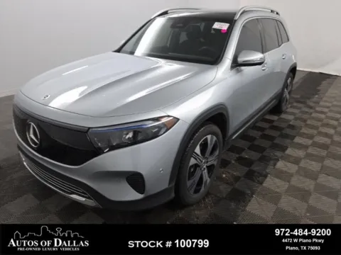 Silver 2024 Mercedes-Benz EQB 300 NAV,CAM,PANO,HTD STS,BLIND SPOT,19" WLS for sale in Plano, TX