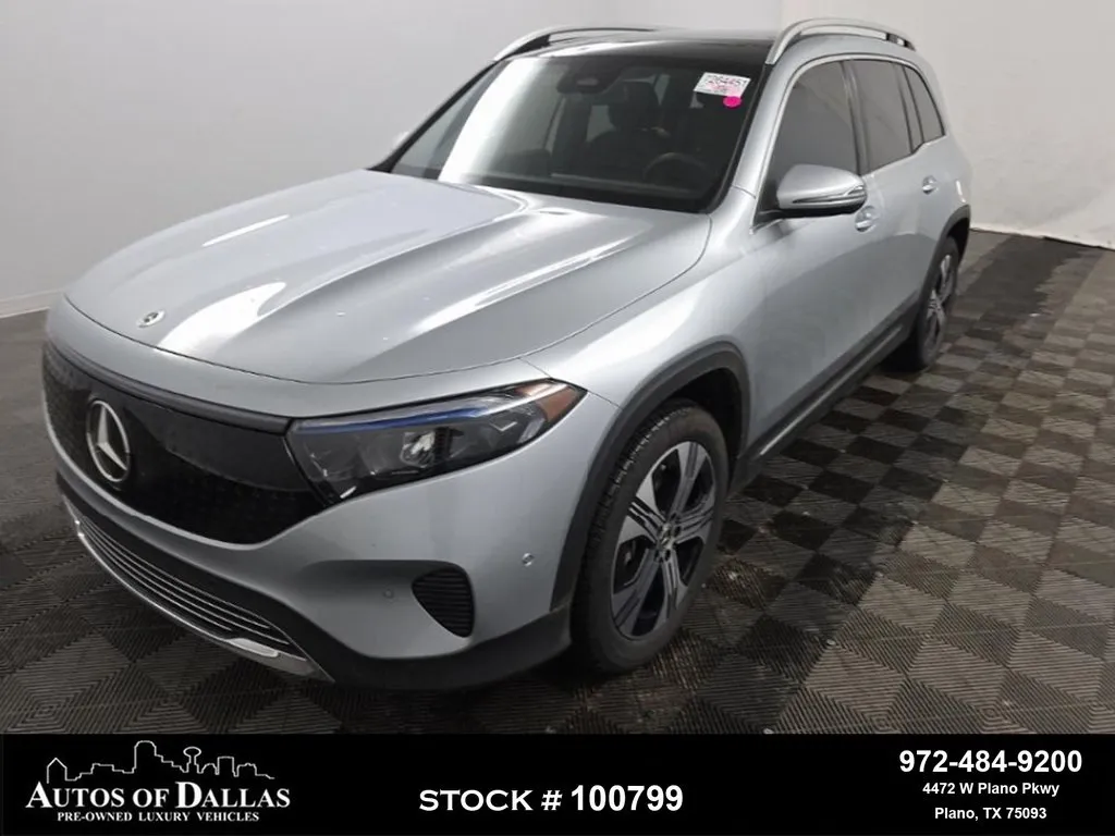 Silver 2024 Mercedes-Benz EQB 300 NAV,CAM,PANO,HTD STS,BLIND SPOT,19" WLS for sale in Plano, TX
