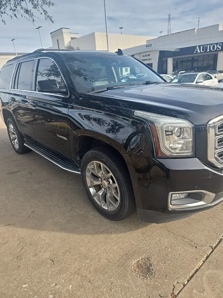 Black 2015 GMC Yukon SLT for sale in Plano, TX
