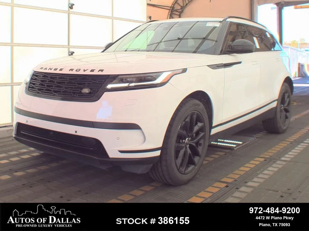 Gray 2024 Land Rover Range Rover Velar S NAV,CAM,PANO,HTD STS,BLIND SPOT,20" WLS for sale in Plano, TX