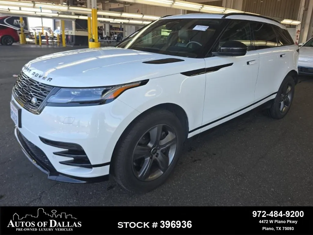 Gray 2025 Land Rover Range Rover Velar Dynamic SE NAV,CAM,PANO,HTD STS,BLIND SPOT for sale in Plano, TX