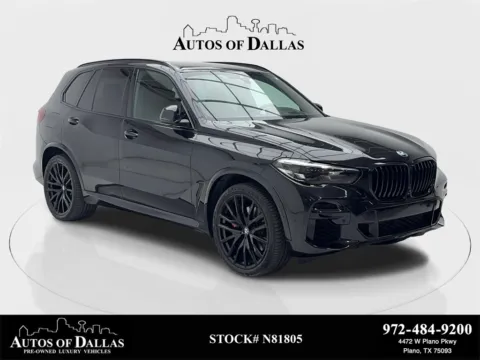 Black 2023 BMW X5 xDrive40i M SPORT,NAV,CAM,PANO,HEADS UP,22" M WLS for sale in Plano, TX