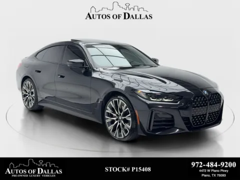 Black 2023 BMW 4 Series 430i Gran Coupe M SPORT,NAV,CAM,SUNROOF,20" M WLS for sale in Plano, TX