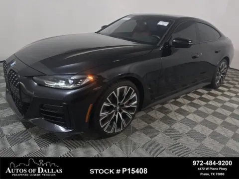 Black 2023 BMW 4 Series 430i Gran Coupe M SPORT,NAV,CAM,SUNROOF,20" M WLS for sale in Plano, TX