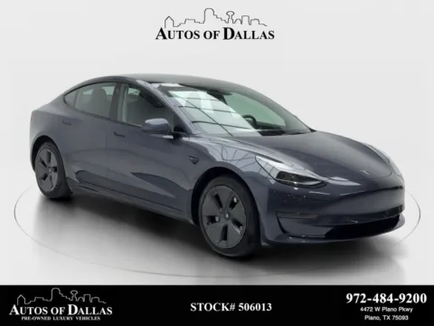 Blue 2023 Tesla Model 3 NAV,CAM,PANO,HTD STS,BLIND SPOT,18" WLS for sale in Plano, TX