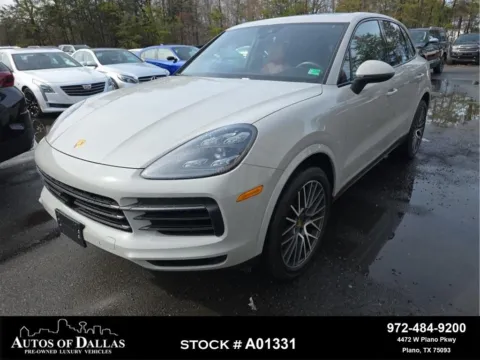 Gray 2022 Porsche Cayenne NAV,CAM,PANO,HTD STS,BLIND SPOT,21" WLS for sale in Plano, TX