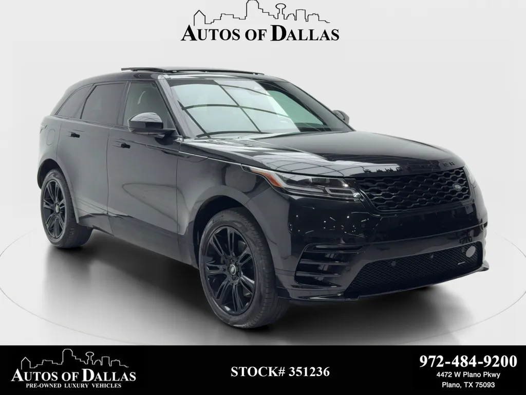 Black 2023 Land Rover Range Rover Velar R-Dynamic S NAV,CAM,PANO,HTD STS,BLIND SPOT for sale in Plano, TX