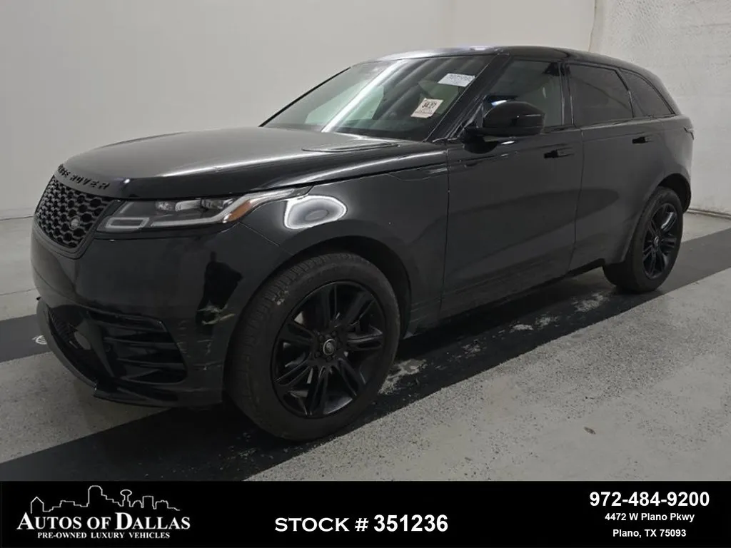 Black 2023 Land Rover Range Rover Velar R-Dynamic S NAV,CAM,PANO,HTD STS,BLIND SPOT for sale in Plano, TX