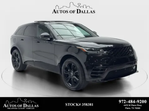 Black 2023 Land Rover Range Rover Velar R-Dynamic S NAV,CAM,PANO,HTD STS,BLIND SPOT for sale in Plano, TX