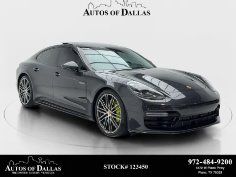 Gray 2019 Porsche Panamera E-Hybrid 4 for sale in Plano, TX