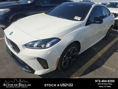 White 2026 BMW 2 Series 228 Gran Coupe SPORT LINE,NAV,CAM,PANO,BLIND SPOT for sale in Plano, TX