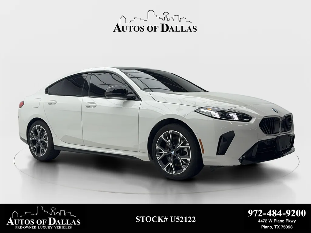 White 2026 BMW 2 Series 228 Gran Coupe SPORT LINE,NAV,CAM,PANO,BLIND SPOT for sale in Plano, TX