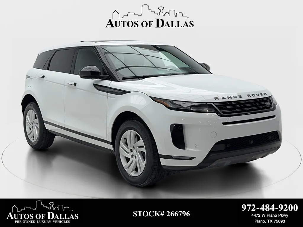 Gray 2025 Land Rover Range Rover Evoque S NAV,CAM,PANO,HTD STS,BLIND SPOT for sale in Plano, TX