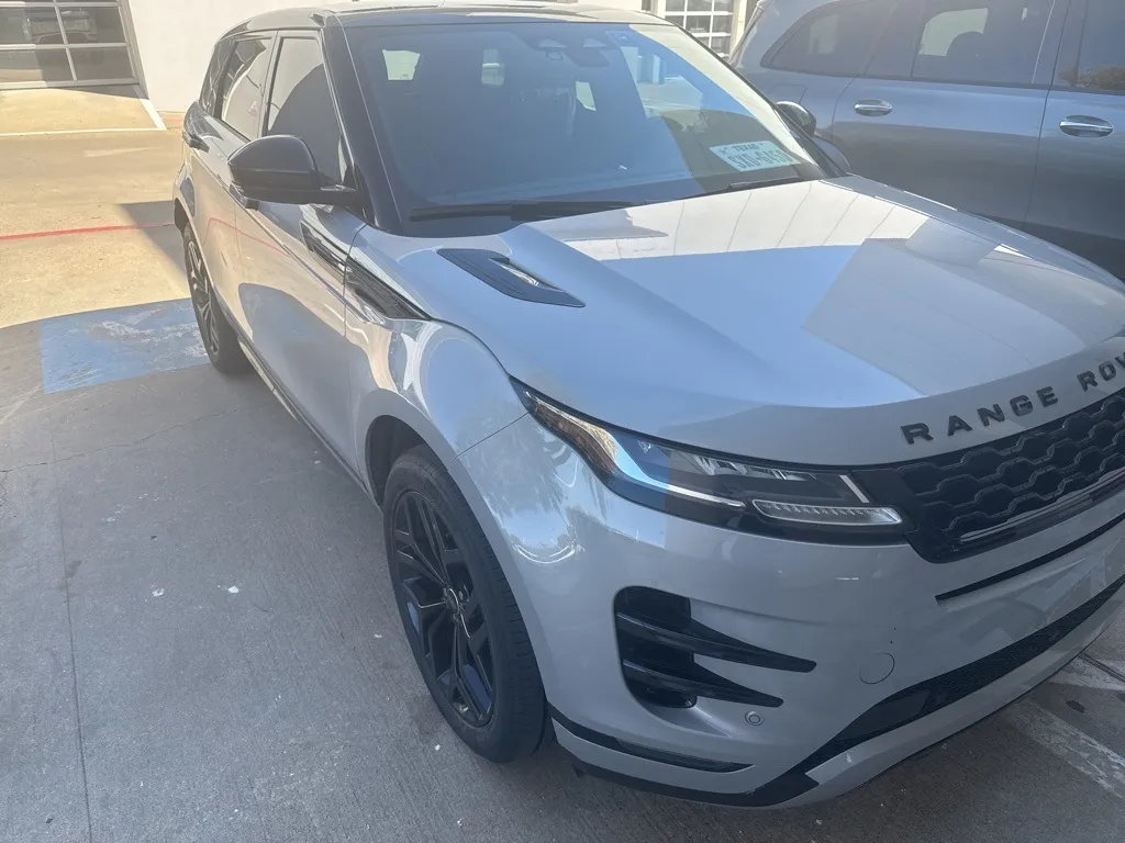Gray 2022 Land Rover Range Rover Evoque Dynamic for sale in Plano, TX