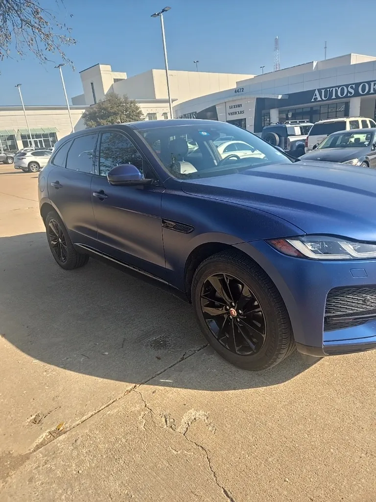 Blue 2022 Jaguar F-PACE P250 S for sale in Plano, TX