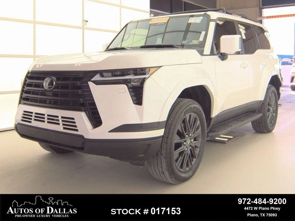 White 2024 Lexus GX 550 Premium NAV,CAM,SUNROOF,CLMT STS,BLIND SPOT,3R for sale in Plano, TX