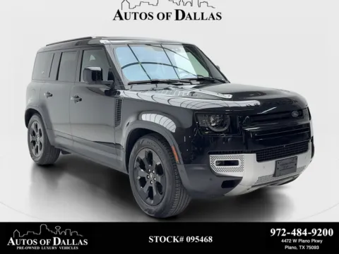Black 2022 Land Rover Defender 110 S NAV,CAM,PANO,HTD STS,BLIND SPOT,20" WLS for sale in Plano, TX