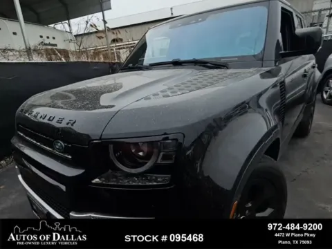 Black 2022 Land Rover Defender 110 S NAV,CAM,PANO,HTD STS,BLIND SPOT,20" WLS for sale in Plano, TX