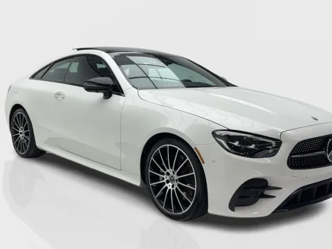 Photos of 2022 Mercedes-Benz E-Class E 450 Coupe AMG NIGHT PKG,NAV,CAM,PANO,BLIND SPOT for sale in Plano, TX at Autos of Dallas - Plano