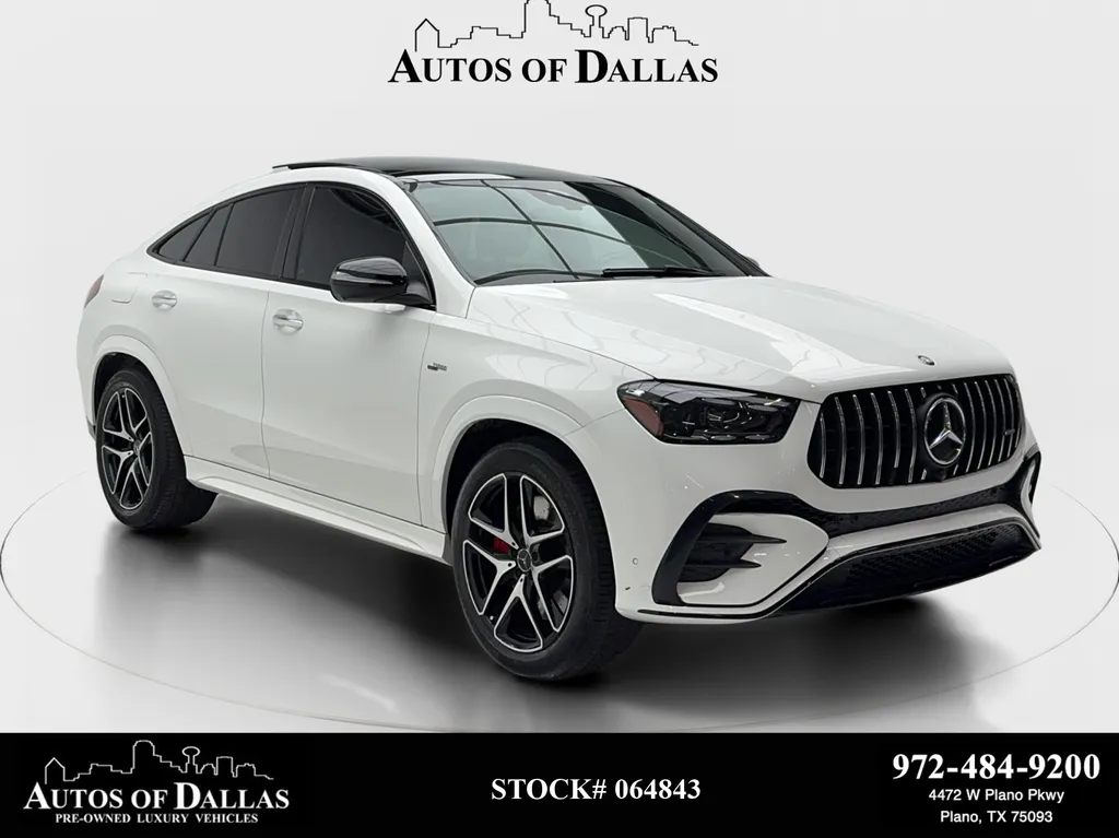 Black 2024 Mercedes-Benz GLE 53 AMG NIGHT PKG,NAV,CAM,PANO,BLIND SPOT for sale in Plano, TX