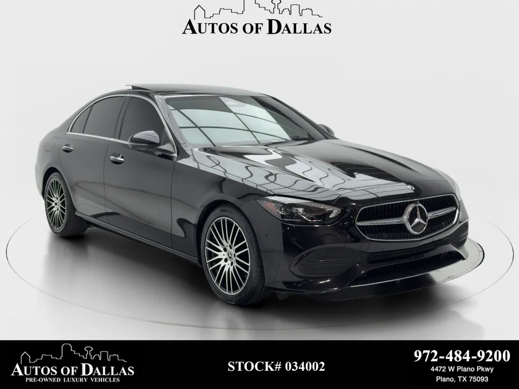 Black 2022 Mercedes-Benz C-Class C 300 for sale in Plano, TX