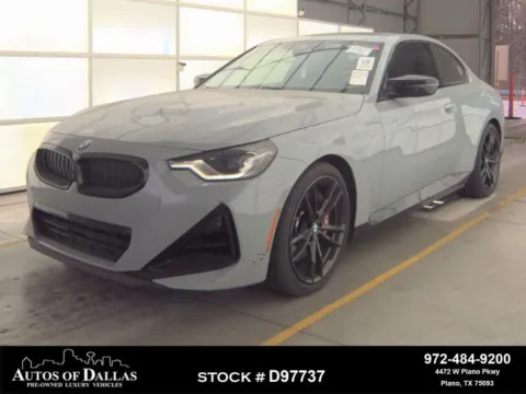 Gray 2024 BMW 2 Series M240i M SPORT,NAV,CAM,SUNROOF,BLIND SPOT for sale in Plano, TX