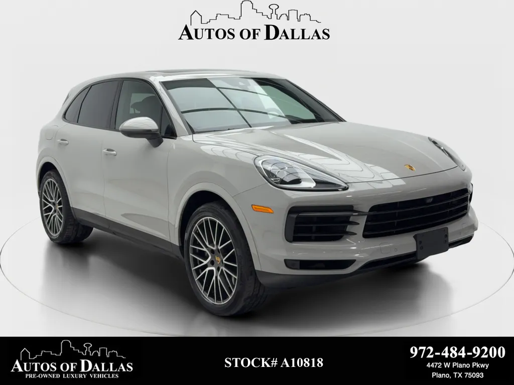 Beige 2023 Porsche Cayenne NAV,CAM,PANO,HTD STS,BLIND SPOT,21" WLS for sale in Plano, TX