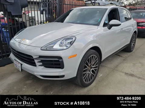 Beige 2023 Porsche Cayenne NAV,CAM,PANO,HTD STS,BLIND SPOT,21" WLS for sale in Plano, TX