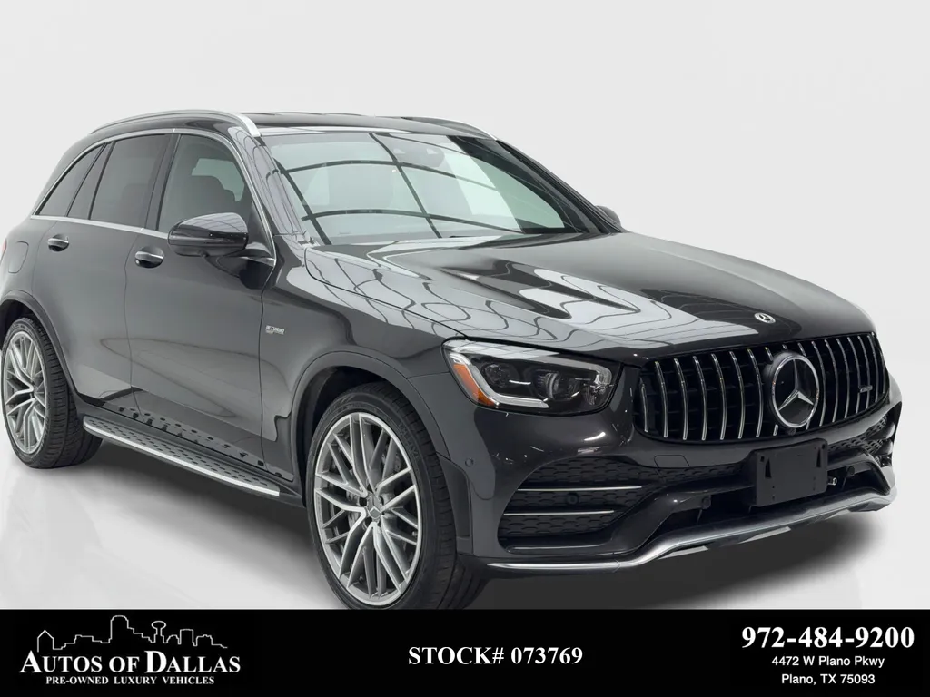 Black 2022 Mercedes-Benz GLC 43 AMG NAV,CAM,HTD STS,BLIND SPOT,20" WLS for sale in Plano, TX