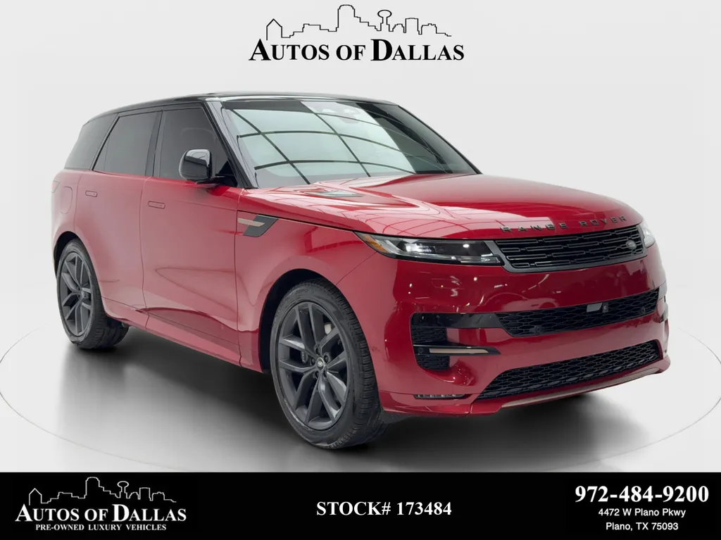 Red 2024 Land Rover Range Rover Sport Dynamic SE NAV,CAM,PANO,CLMT STS,BLIND SPOT for sale in Plano, TX