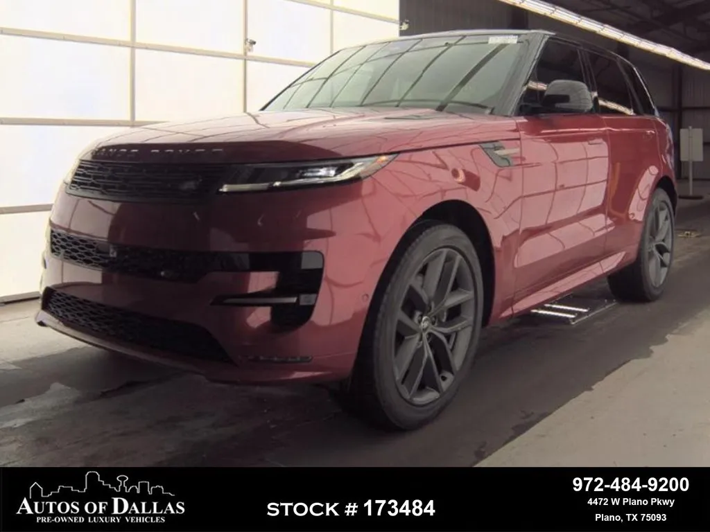 Red 2024 Land Rover Range Rover Sport Dynamic SE NAV,CAM,PANO,CLMT STS,BLIND SPOT for sale in Plano, TX