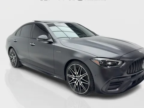 Photos of 2025 Mercedes-Benz C-Class C 43 AMG NIGHT PKG,NAV,CAM,PANO,CLMT STS,HEADS UP for sale in Plano, TX at Autos of Dallas - Plano