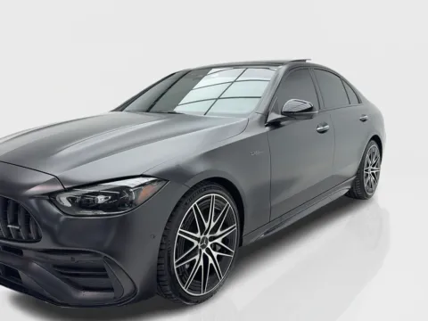 Another view of 2025 Mercedes-Benz C-Class C 43 AMG NIGHT PKG,NAV,CAM,PANO,CLMT STS,HEADS UP for sale in Plano, TX at Autos of Dallas - Plano