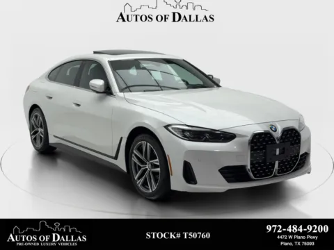 White 2024 BMW 4 Series 430i Gran Coupe for sale in Plano, TX