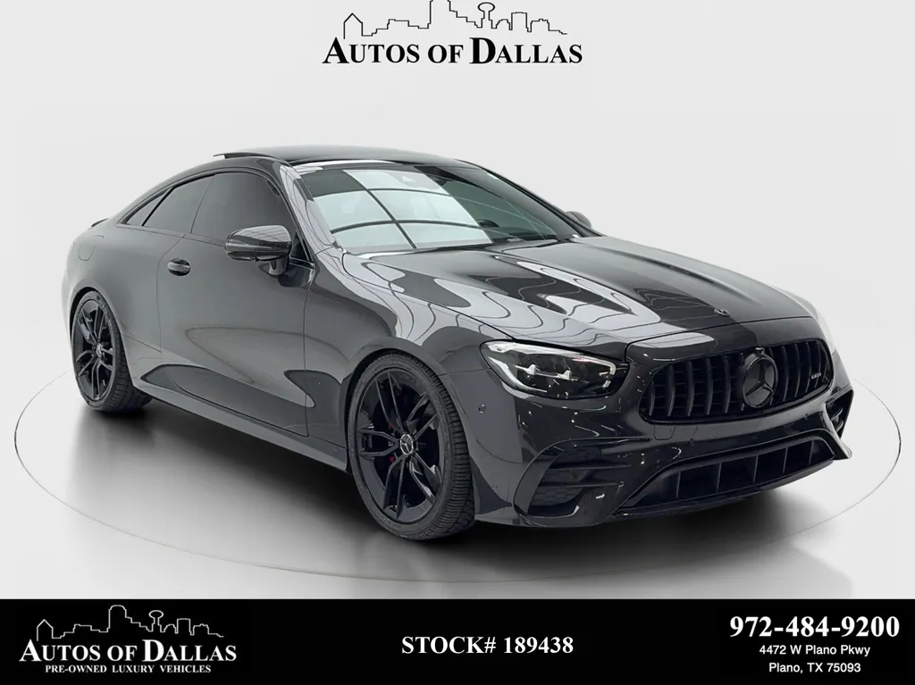 2023 Mercedes-Benz E-Class E 53 AMG Coupe NIGHT PKT,AMG PERFORMANCE EXHAUST,H for sale in Plano, TX