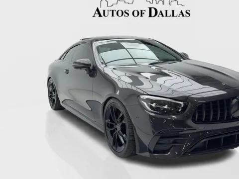 Photos of 2023 Mercedes-Benz E-Class E 53 AMG Coupe NIGHT PKT,AMG PERFORMANCE EXHAUST,H for sale in Plano, TX at Autos of Dallas - Plano