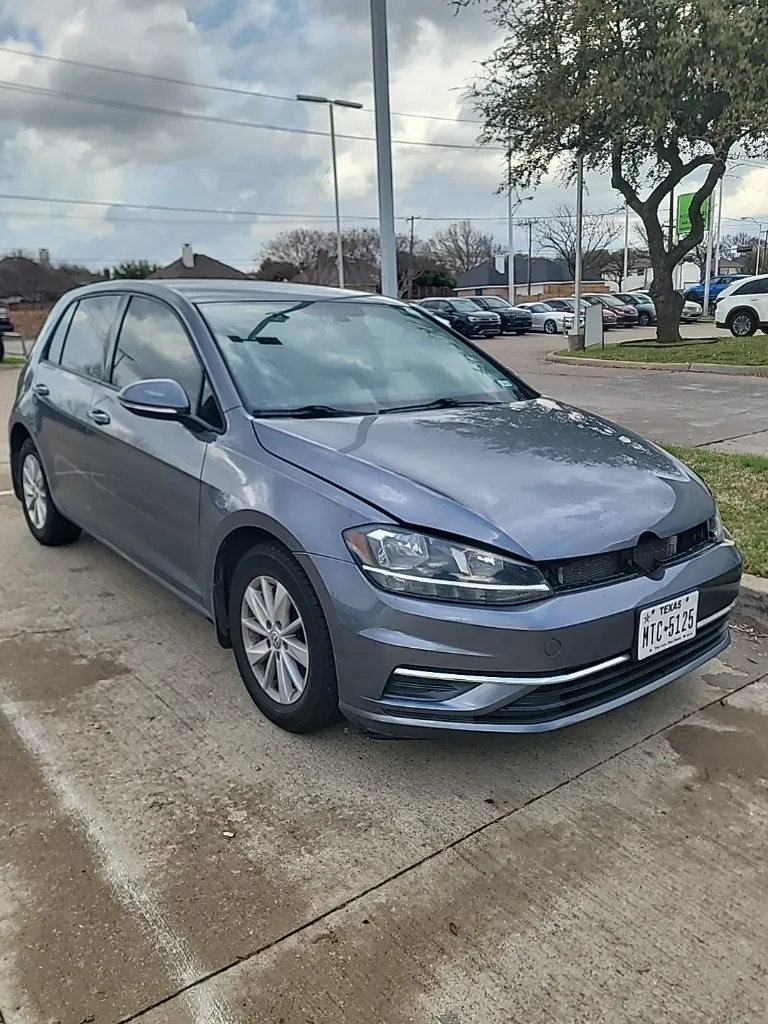 Gray 2018 Volkswagen Golf TSI S 4-Door for sale in Plano, TX