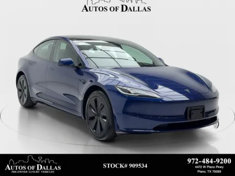 Blue 2025 Tesla Model 3 Long Range NAV,CAM,PANO,HTD STS,BLIND SPOT,18" WLS for sale in Plano, TX
