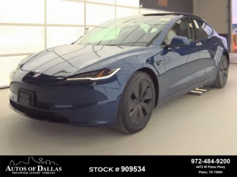 Blue 2025 Tesla Model 3 Long Range NAV,CAM,PANO,HTD STS,BLIND SPOT,18" WLS for sale in Plano, TX