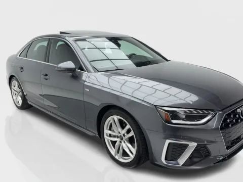 Photos of 2023 Audi A4 45 S line Premium CAM,SUNROOF,HTD STS,BLIND SPOT for sale in Plano, TX at Autos of Dallas - Plano