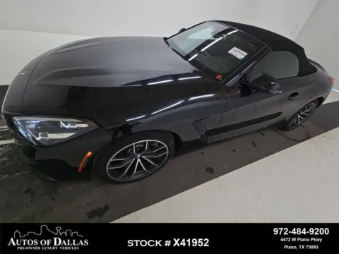 Black 2022 BMW Z4 sDrive30i SPORT LINE,NAV,CAM,HTD STS,BLIND SPOT for sale in Plano, TX