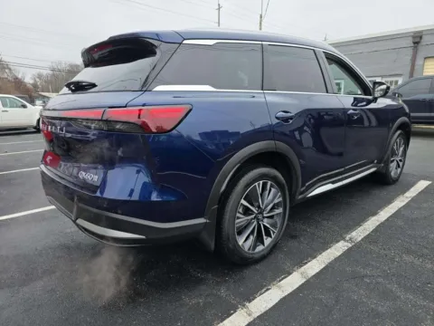 Photos of 2026 INFINITI QX60 LUXE NAV,CAM,SUNROOF,CLMT STS,BLIND SPOT,3RD ROW for sale in Plano, TX at Autos of Dallas - Plano
