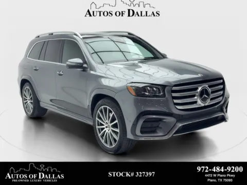 Black 2025 Mercedes-Benz GLS 450 AMG SPORT,NAV,CAM,PANO,BLIND SPOT,3RD ROW for sale in Plano, TX