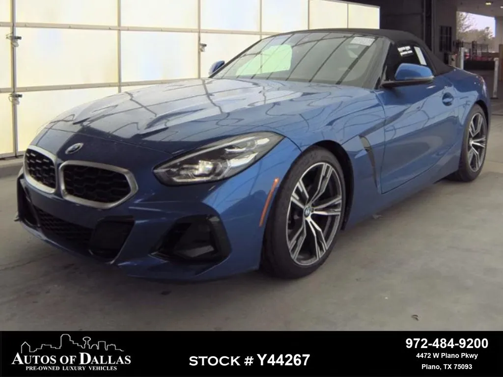 Blue 2025 BMW Z4 sDrive30i M SPORT,NAV,CAM,HTD STS,HEADS UP for sale in Plano, TX