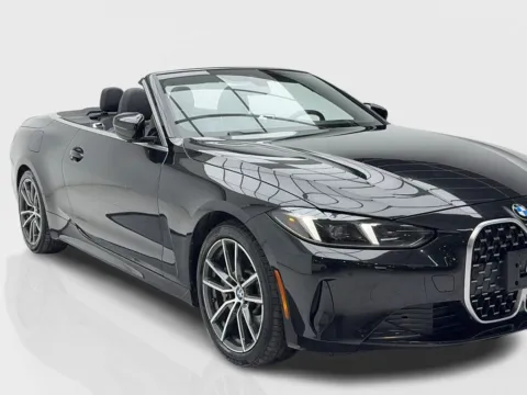 Photos of 2025 BMW 4 Series 430i Convertible SPORT LINE,NAV,CAM,HTD STS,BLIND for sale in Plano, TX at Autos of Dallas - Plano