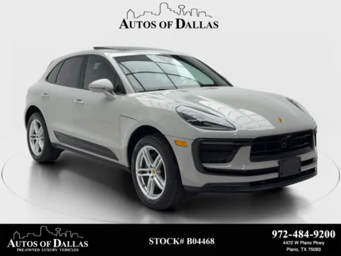 Gray 2025 Porsche Macan NAV,CAM,PANO,CLMT STS,BLIND SPOT,18" WLS for sale in Plano, TX