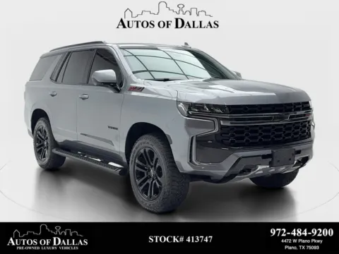 Gray 2021 Chevrolet Tahoe Z71 for sale in Plano, TX