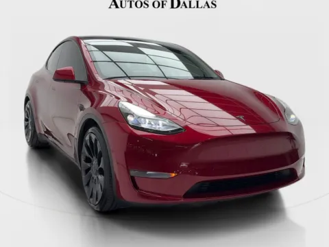 Photos of 2024 Tesla Model Y Performance NAV,CAM,PANO,HTD STS,21" WLS for sale in Plano, TX at Autos of Dallas - Plano
