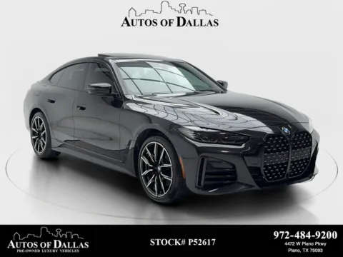 Black 2023 BMW 4 Series 430i Gran Coupe M SPORT,NAV,CAM,SUNROOF,BLIND SPOT for sale in Plano, TX